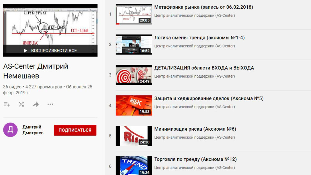 Дмитрий Немешаев видео на ютуб